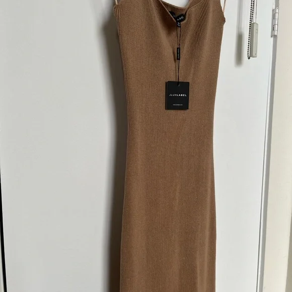 JLUXLABEL Tan Midi Dress - Picture 3 of 6